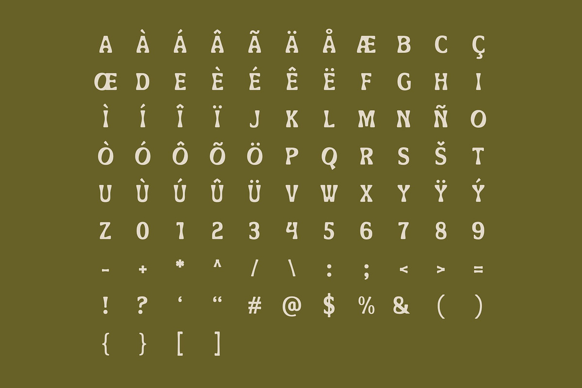 Decoretro - Retro Display Font, a Serif Font by Studio Moara (Photo 2 of 8)
