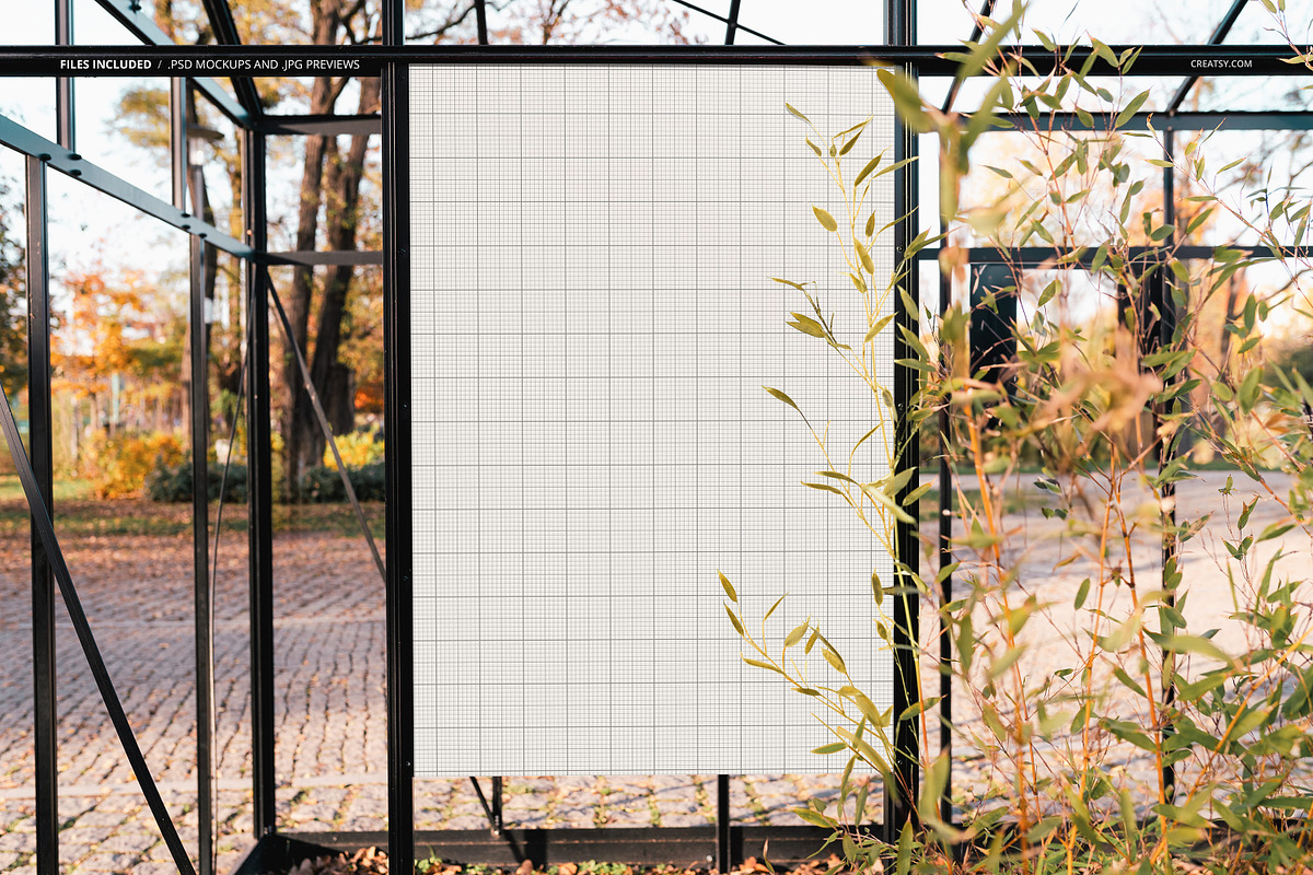 Poster Mockup - Autumn Scenery, an Advertising Mockup by creatsy5 (Photo 2 of 3)