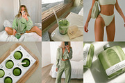 4 Lightroom Presets MATCHA, an Action Add-On by Graace Studio (Thumbnail 2 of 8)