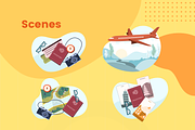 Pixnix - Travel illustration Bunddle, an Illustration by Graphicdunk (Thumbnail 5 of 6)