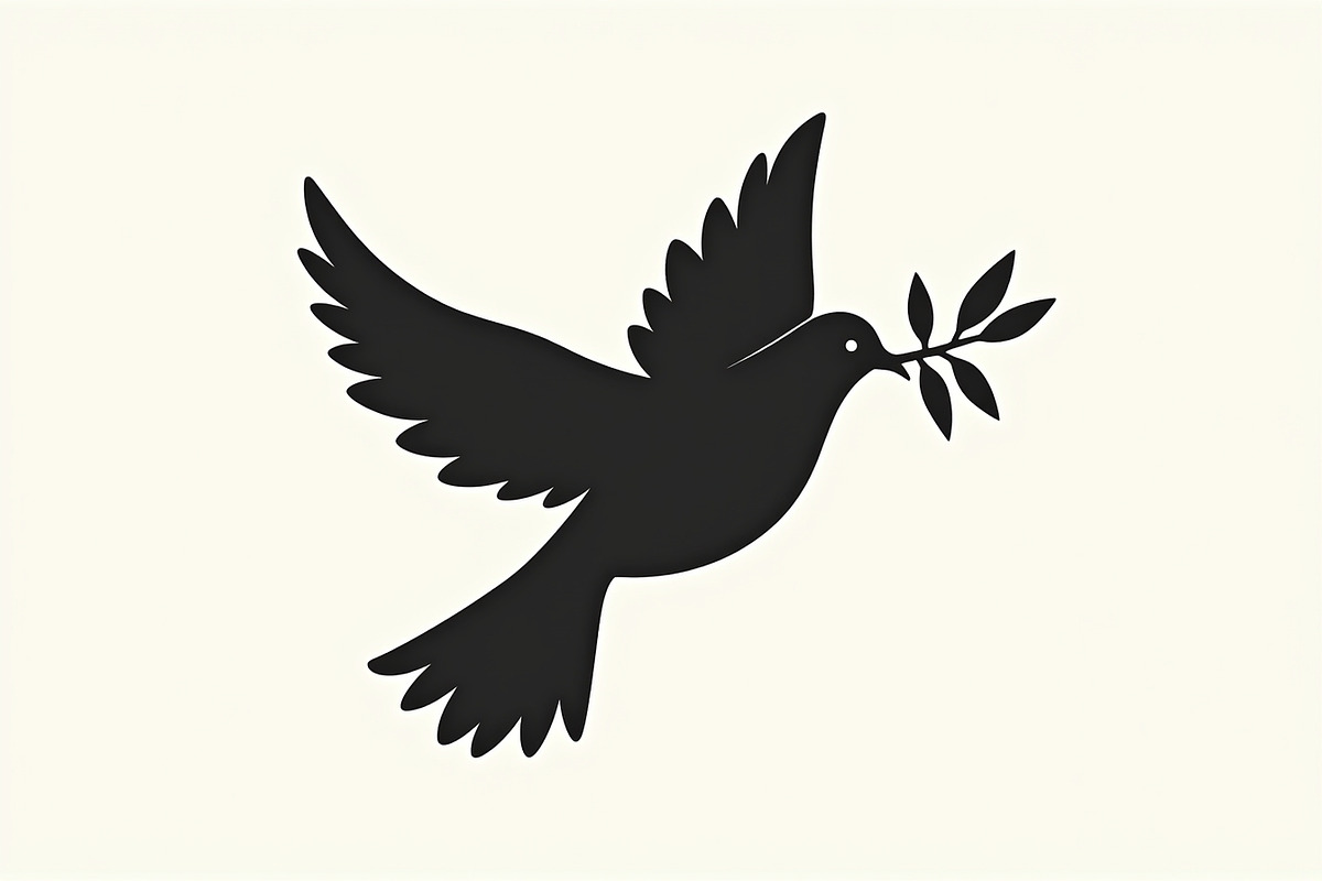 Peace Dove Silhouette Bundle, an Illustration by BIPLOB EXPERT (Photo 2 of 21)