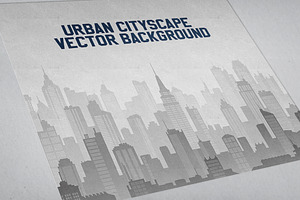 Vector Cityscape Background