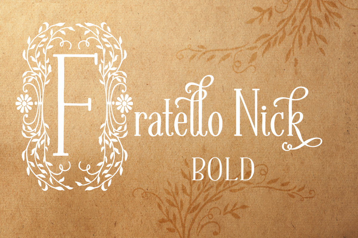 Sale-Fratello Nick Bold