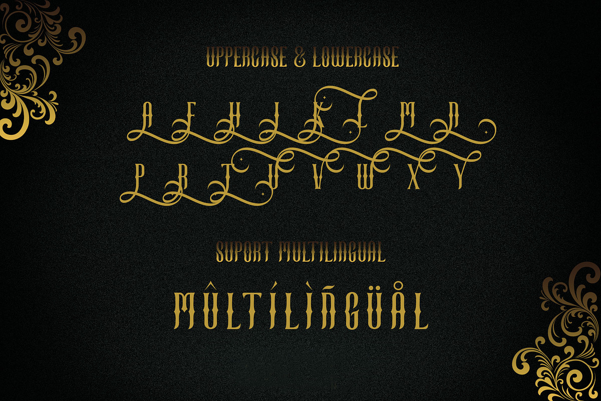 Mystical Glorious, a Blackletter Font by INKSUN™ (Photo 6 of 6)