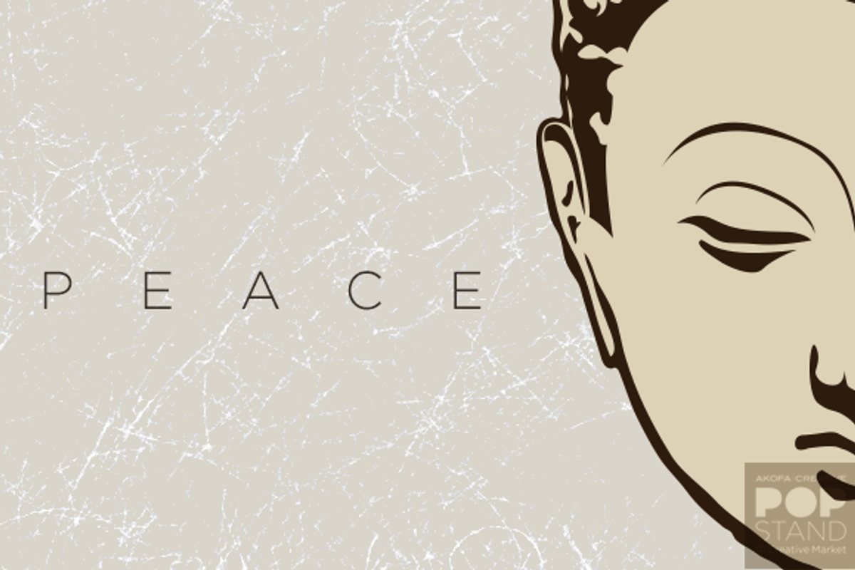 Heads of Buddha, an Illustration by AKOFA Creative POP Stand (Photo 2 of 4)