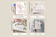Pink Bow Baby Shower Bundle Template, a Social Media Template by Stellalunarts (Thumbnail 2 of 6)