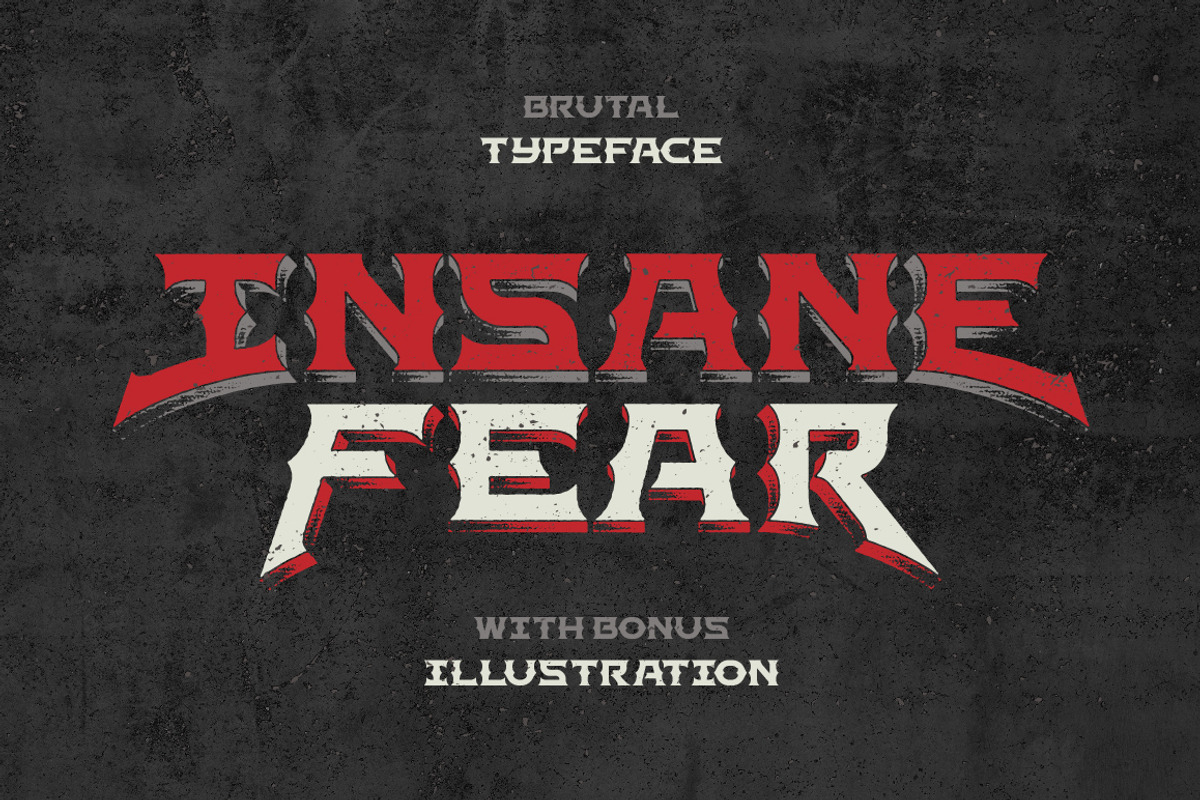 Insane Fear font