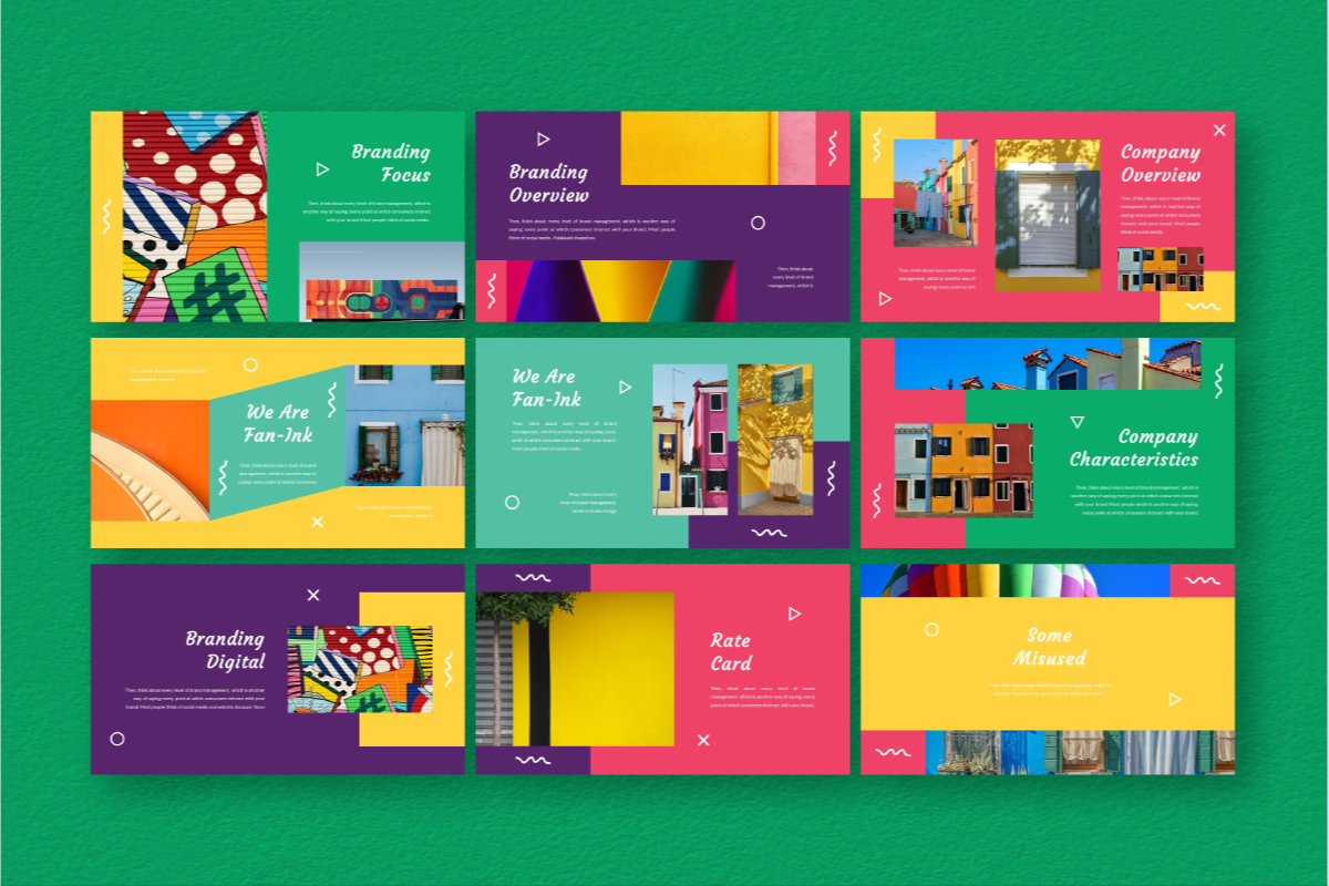 Fan-Ink Brand Keynote Template, a Presentation Template by Inkofert (Photo 6 of 9)