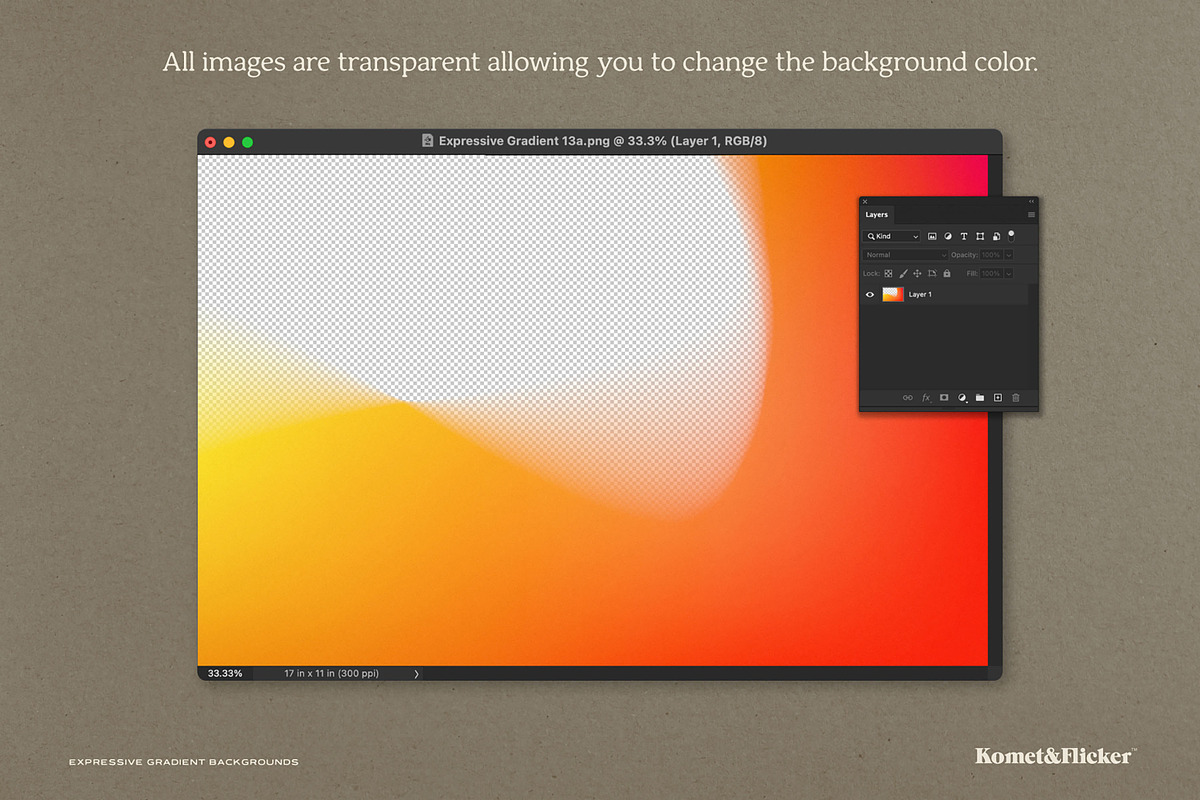 Expressive Gradients, a Texture Graphic by Komet & Flicker (Photo 14 of 15)