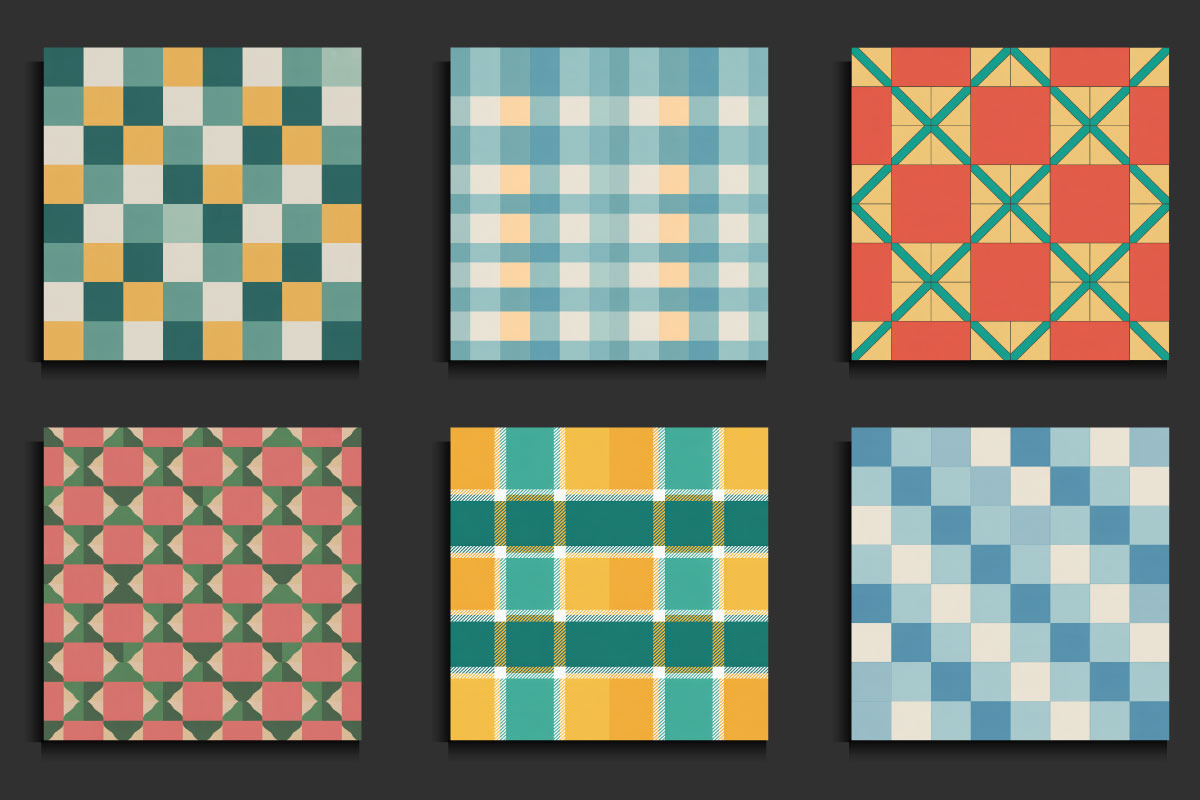 30 Checkered Seamless Patterns, a Pattern Graphic by protabsorkar11 (Photo 2 of 4)