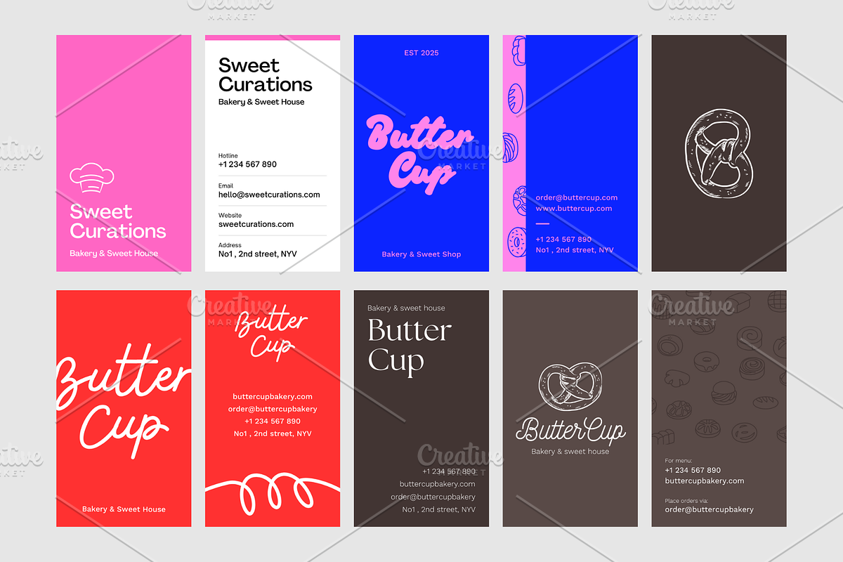 74 Business Card Canva Templates, a Branding & Logo Template by Nimart (Photo 4 of 18)