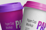 Paper Cup Mockup - 12 Views, a Cups & Container Mockup by Illusiongraphic (Thumbnail 27 of 29)