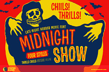 Midnight Show Vintage Font
