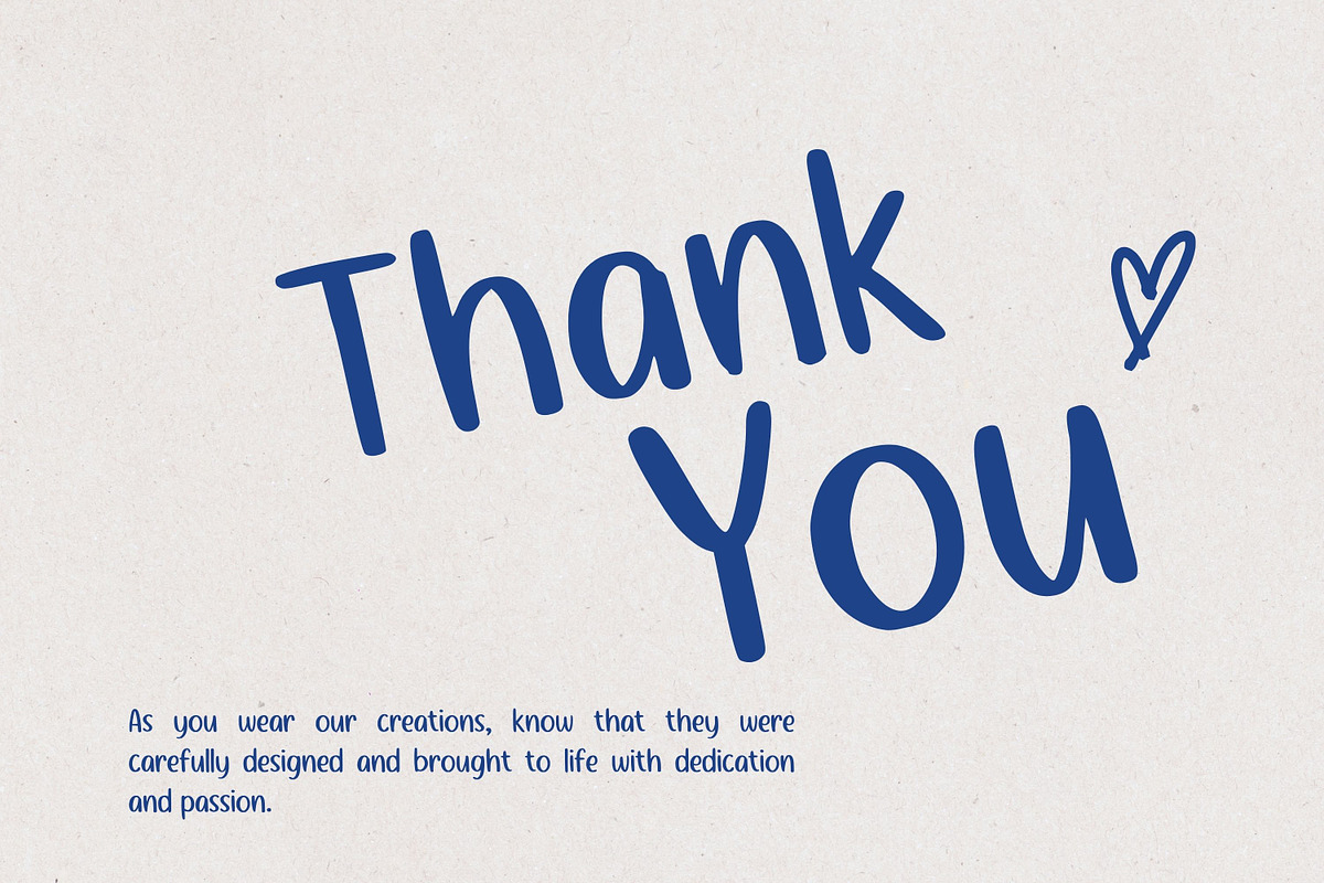 Heavy Rain, a Handwritten Font by Aisyah (Photo 2 of 5)