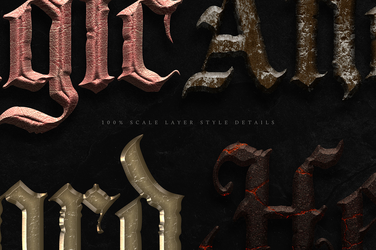 Candelabra Font + Extras, a Blackletter Font by Twinbrush (Photo 17 of 20)