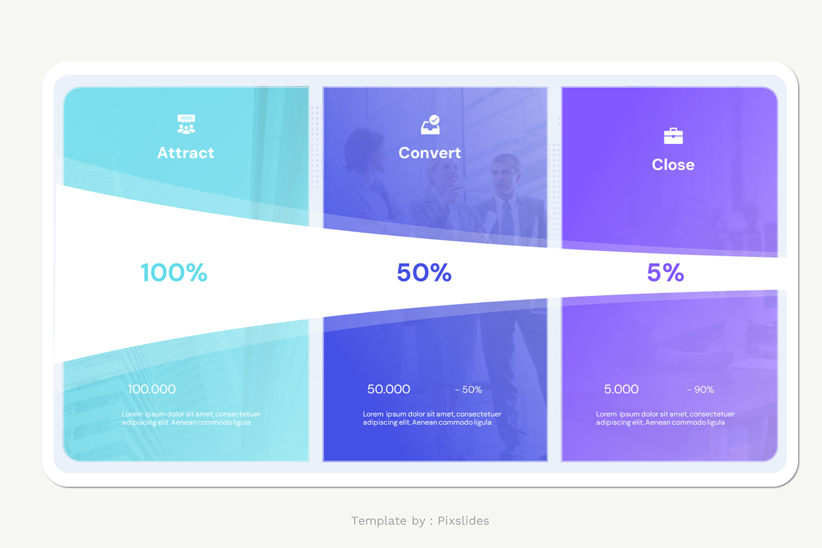 Business Funnels Keynote, a Presentation Template by Pixslides (Photo 3 of 6)