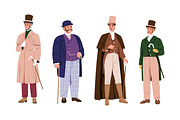 Retro, vintage fashion gentlemen set, a Person Illustration by Good Studio (Thumbnail 3 of 4)