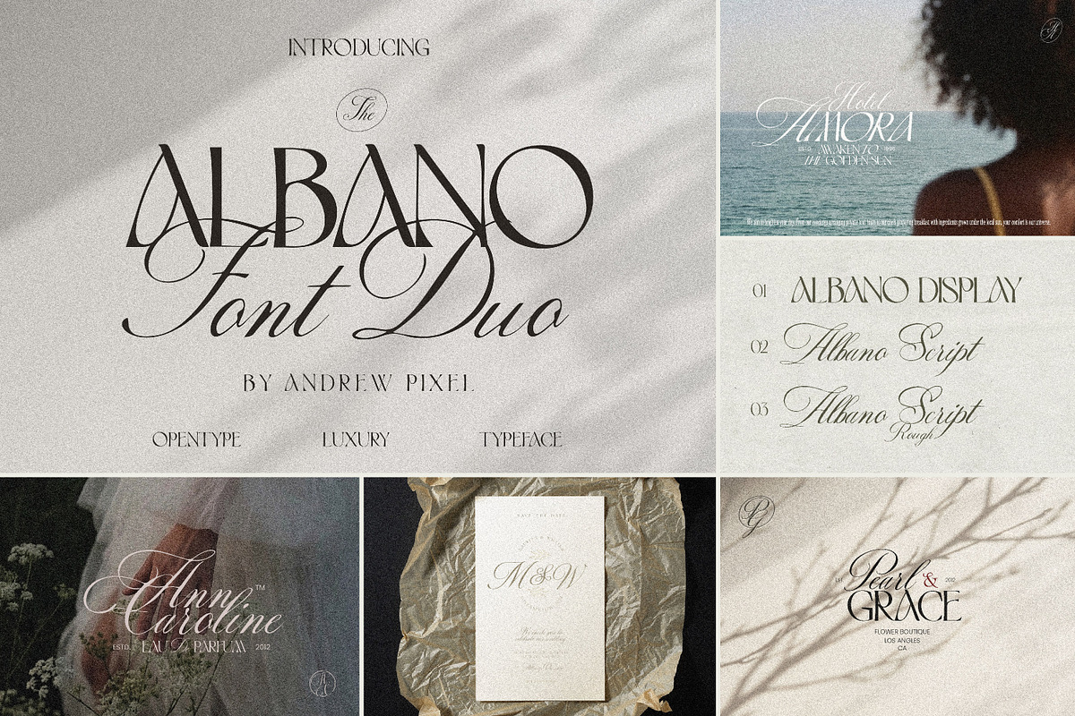 Old Money Font Bundle, a Serif Font by AndrewPixelType (Photo 3 of 9)