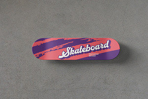 Skateboard PSD Mockups