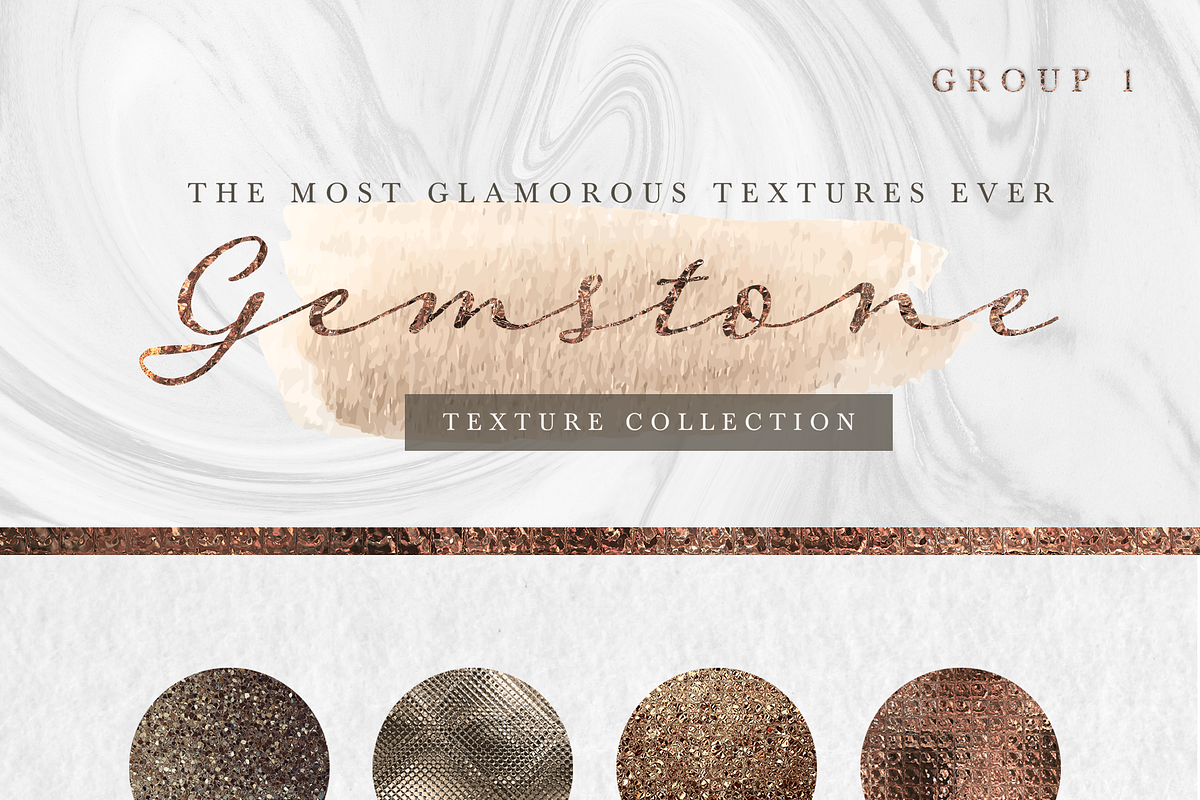 The Gemstone Bundle I 50% OFF, a Texture Graphic by Lola Store (Photo 7 of 12)