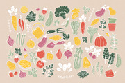 Minimalist vegetables collection, a Food Illustration by adehoidar (Thumbnail 3 of 9)