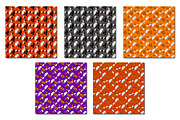 Halloween Seamless Pattern 5, a Pattern Graphic by tchastudio (Thumbnail 5 of 5)