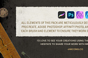 Vintage Lettering Brush Toolbox, a Brush Add-On by Nico-Ng (Thumbnail 18 of 21)