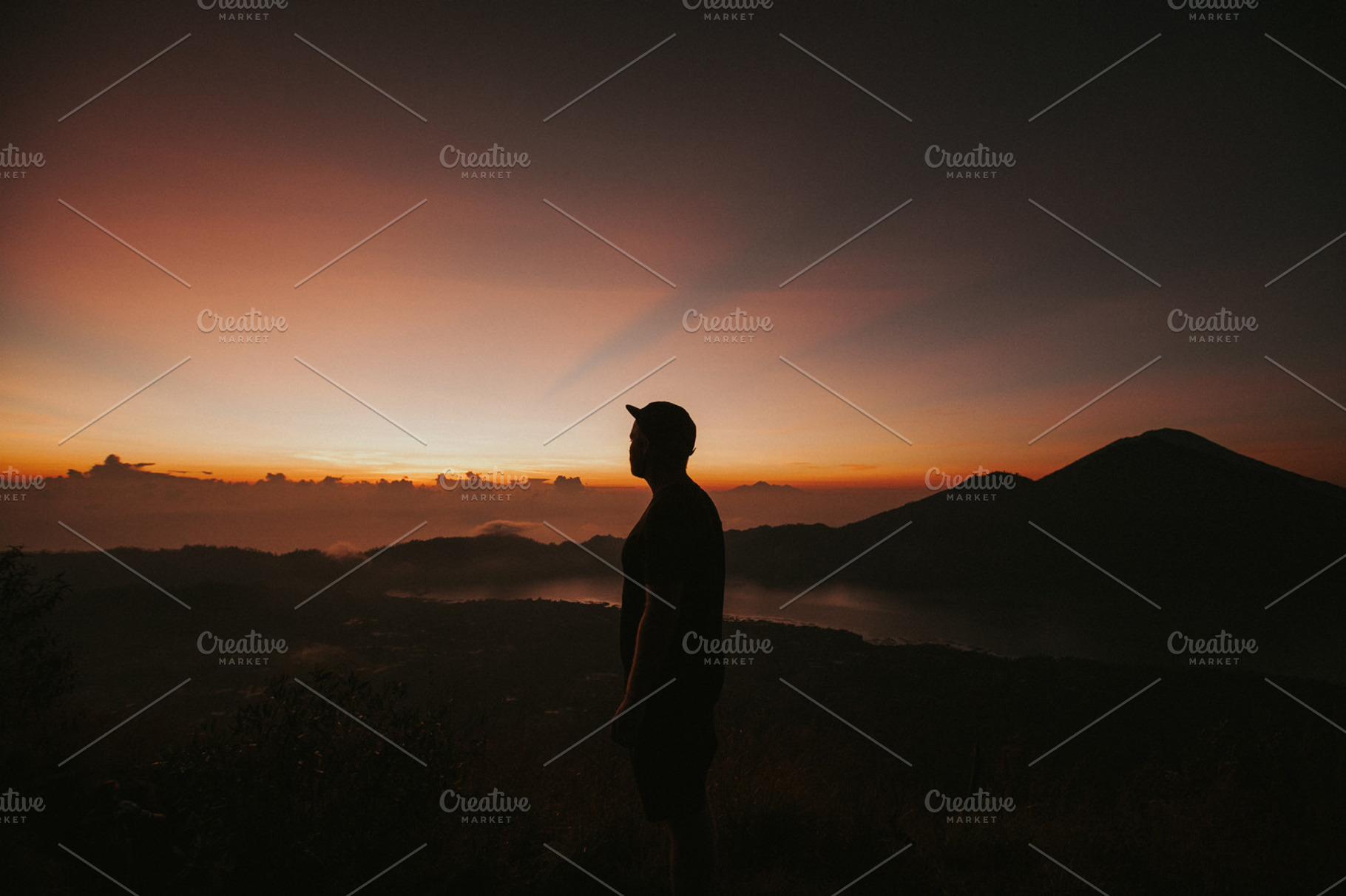 Hiking Mountains, a Person Photo by Heart Visuals