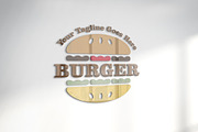 Modern Burger Logo Template, a Branding & Logo Template by YUDesignStore (Thumbnail 4 of 7)
