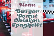 Geson Bamer - Retro Font, a Font by TypeClassHeroes (Thumbnail 7 of 15)