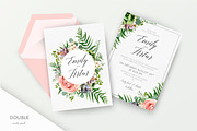 Wedding collection - Tropical, an Invitation Template by Alewiena (Thumbnail 1 of 5)