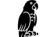 Bird Silhouettes Flying Sideways, an Animal Illustration by Designer_Momina (Thumbnail 17 of 21)
