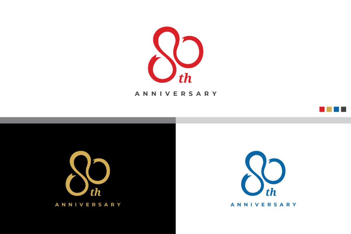 80th Anniversary Celebration Design, a Graphic by yopie (Photo 1 of 4)