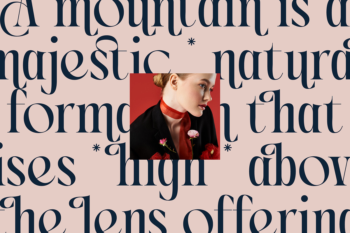 Chonza Modern Luxury Serif Font, a Serif Font by timelesstype.co (Photo 7 of 20)