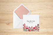 Floral vector invitation, BG 06, an Illustration by May • SHO (Thumbnail 3 of 4)