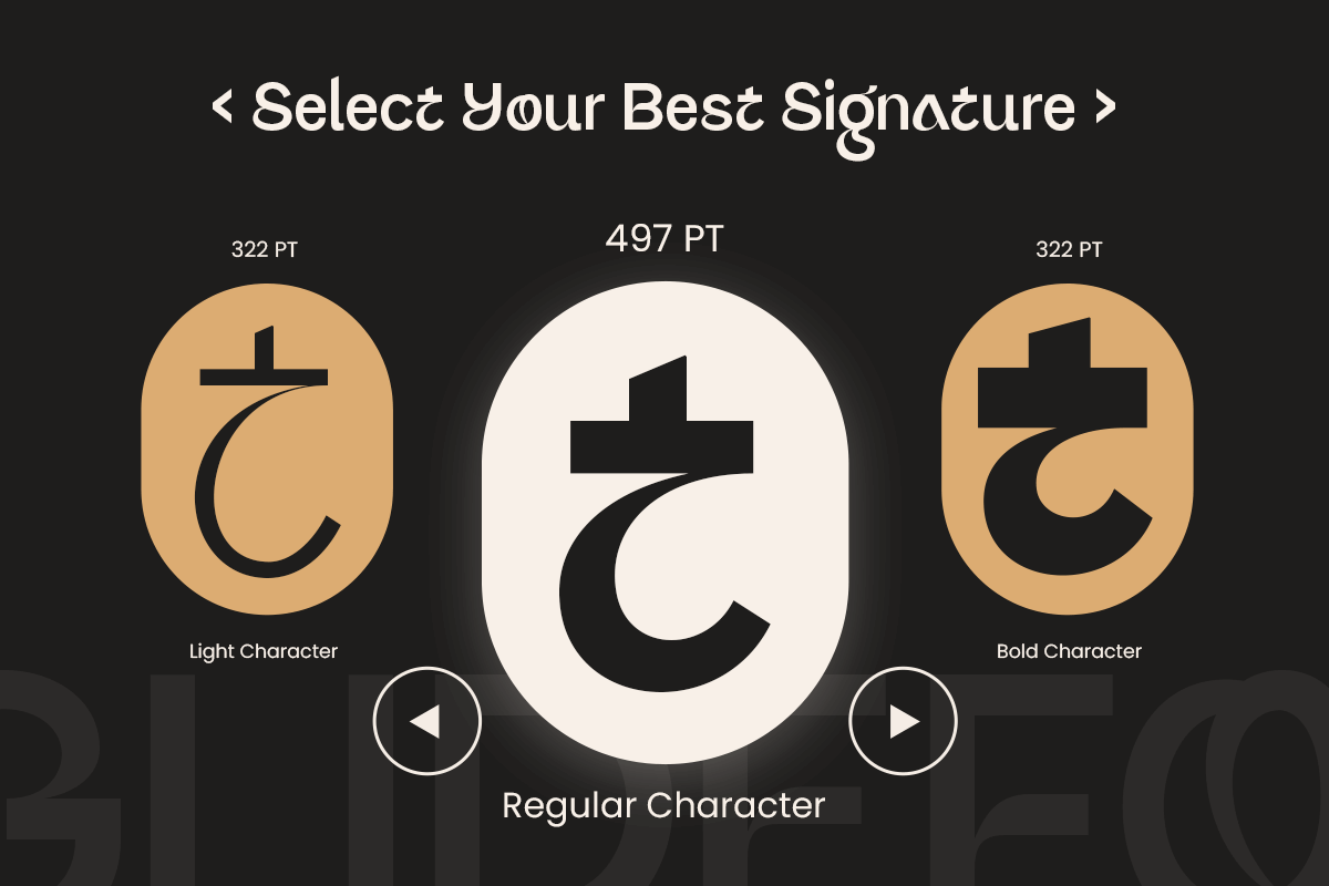 Glide - Modern Logo Luxury Font, a Sans Serif Font by Sensatype (Photo 12 of 14)