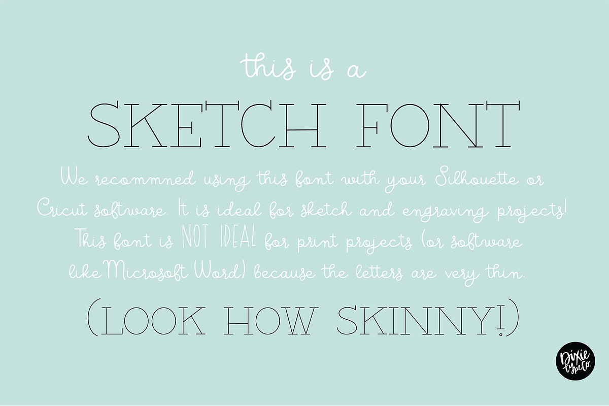 BARN ACRE SKETCH FONT, a Serif Font by Blush Font Co. (Photo 6 of 7)