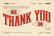 Retroristic Typeface, a Serif Font by The Good Store (Thumbnail 11 of 11)