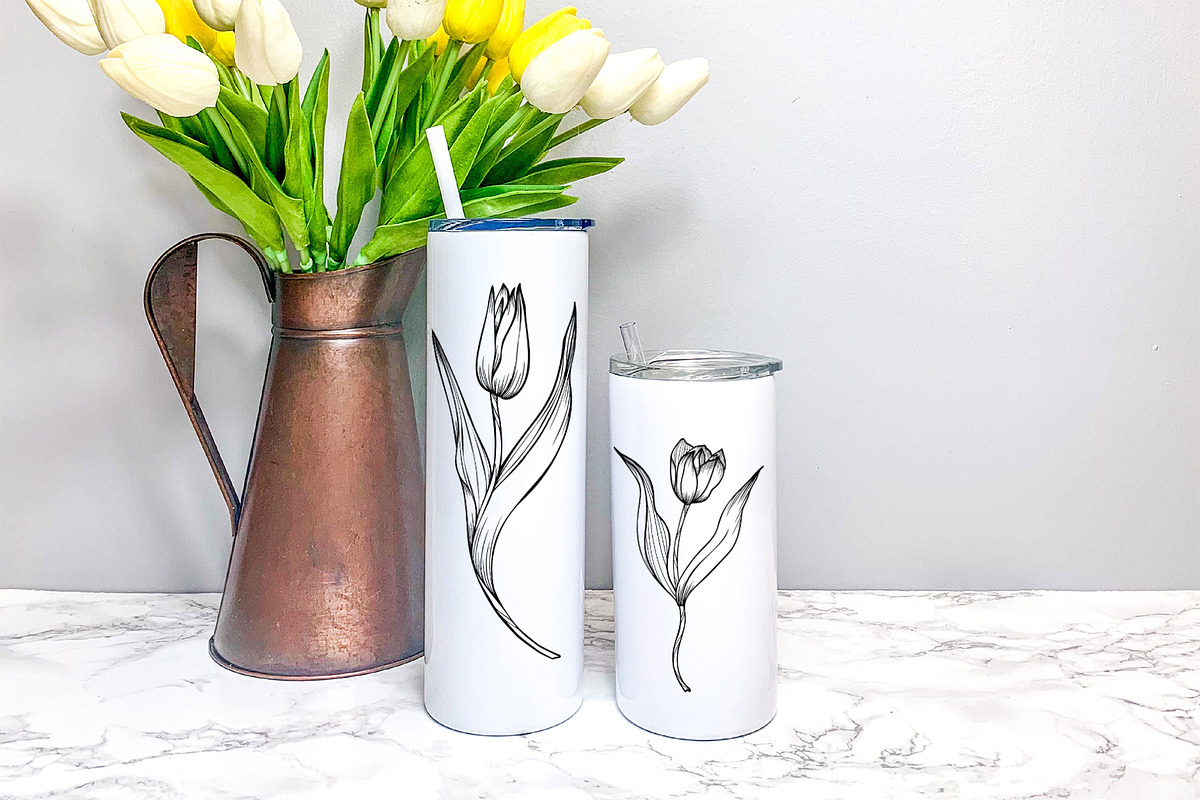 Tulips set SVG, an Object Graphic by mArtstore (Photo 5 of 6)