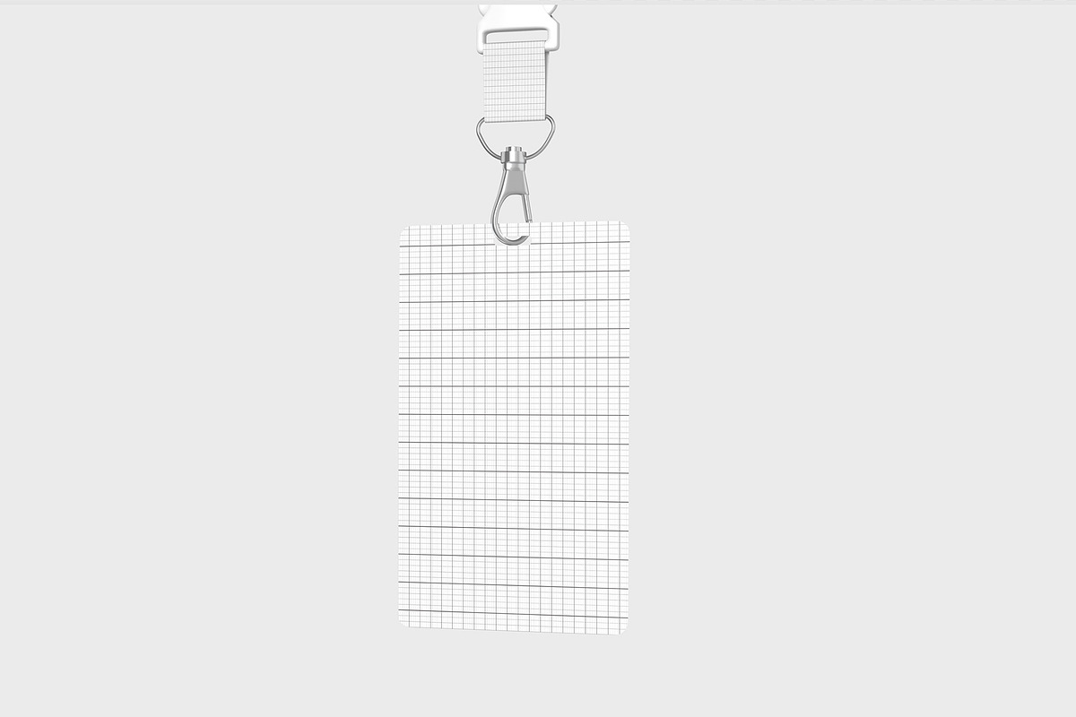 Corporate ID Card Badge Mockup PSD, a Product Mockup by graphypix (Photo 3 of 4)