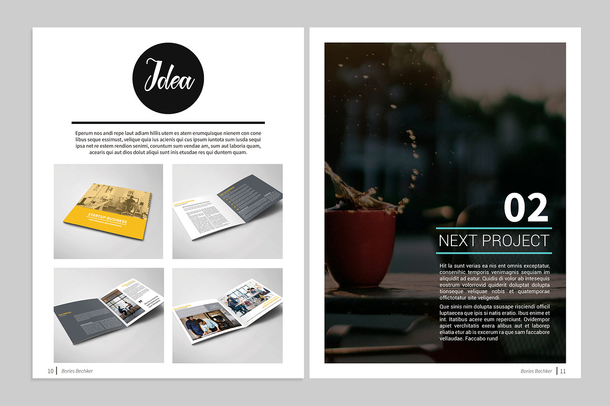 Creative Portfolio, a Brochure Template by BoriesBechker (Photo 6 of 13)