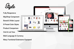 SJ Style - Responsive MijoShop Theme