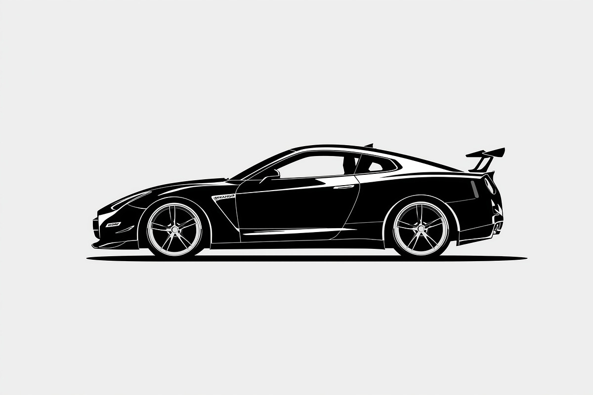 Fast Car Silhouette bundle, an Illustration by Designer_Momina (Photo 4 of 9)