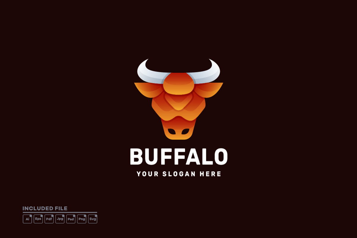 Bull Logo Illustration Vector, a Branding & Logo Template by yuanesei