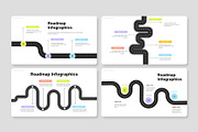 Roadmap Infographic Google Slides, a Presentation Template by Premast (Thumbnail 4 of 4)