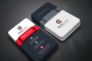 Business Card, a Business Card Template by Genereux Art
