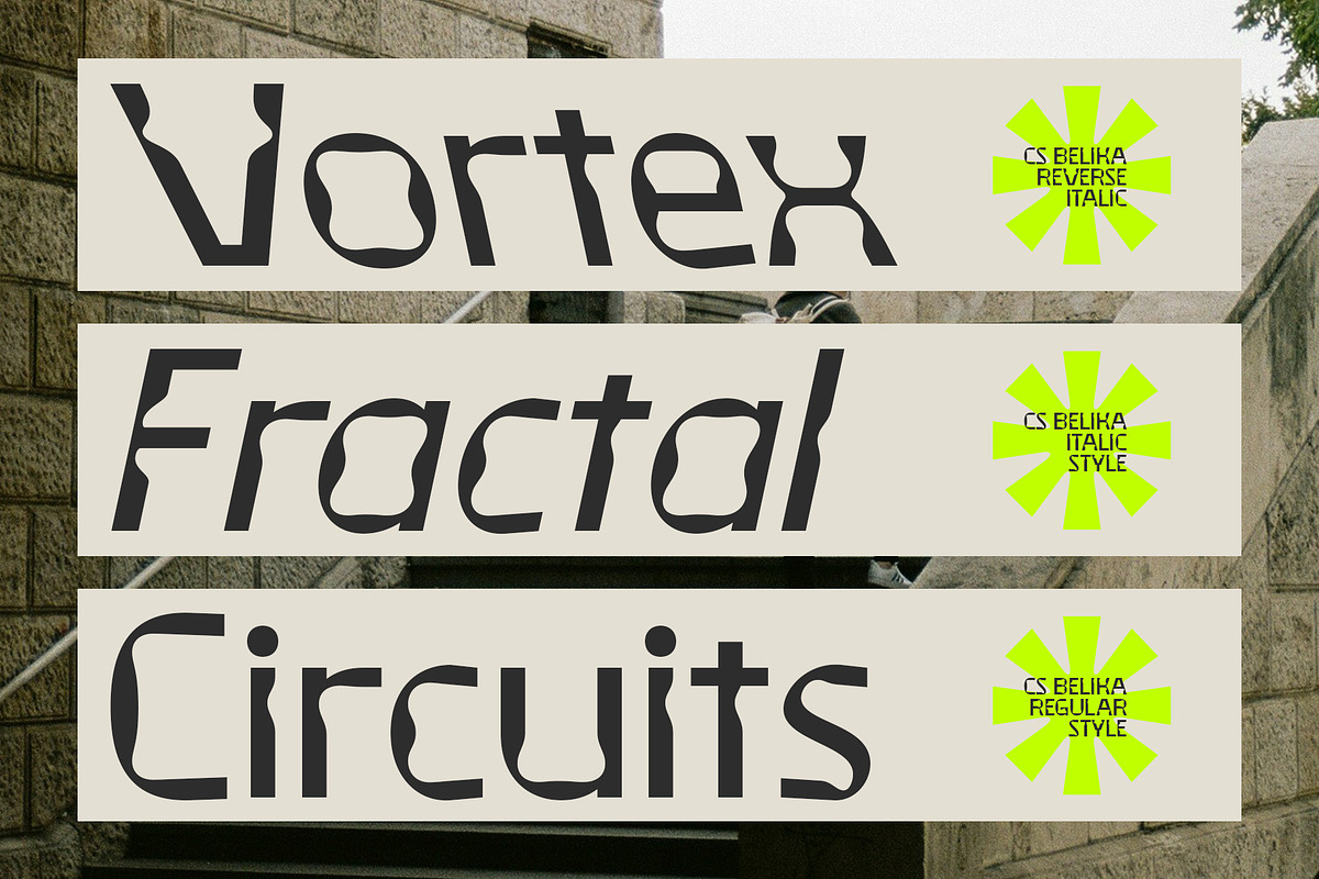 CS Belika – Techno Font, a Sans Serif Font by Craft Supply Co. (Photo 2 of 8)