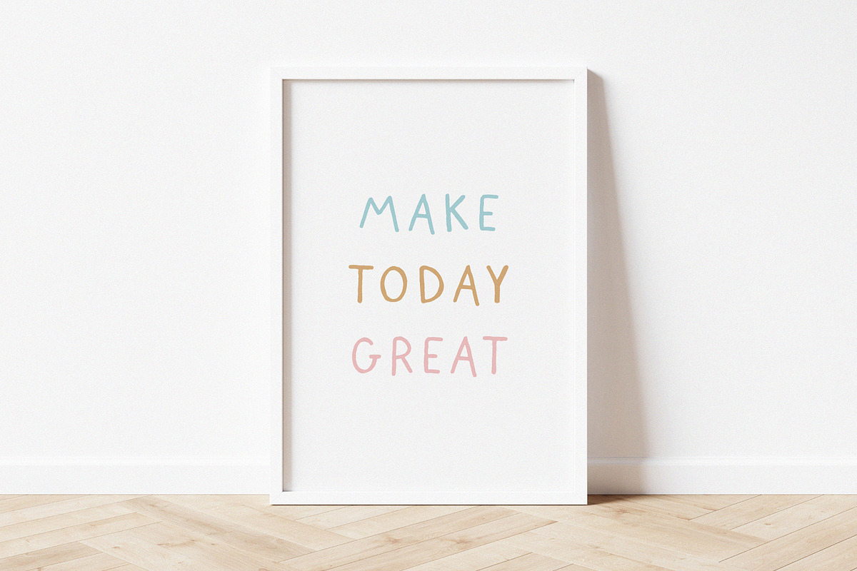 Little Daylights - Playful Font, a Handwritten Font by simpleblues (Photo 4 of 10)