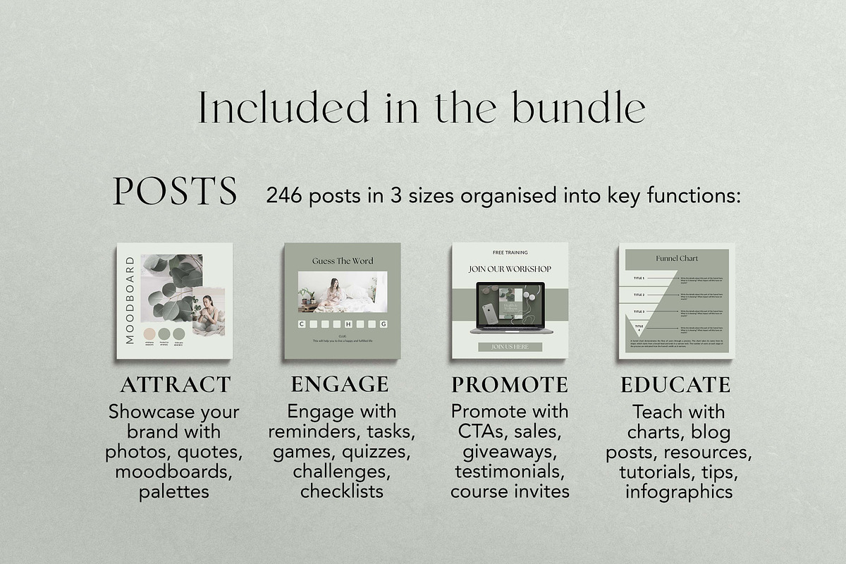 Health Coach Instagram Templates, a Templates & Theme by Miri Campbell (Photo 2 of 18)