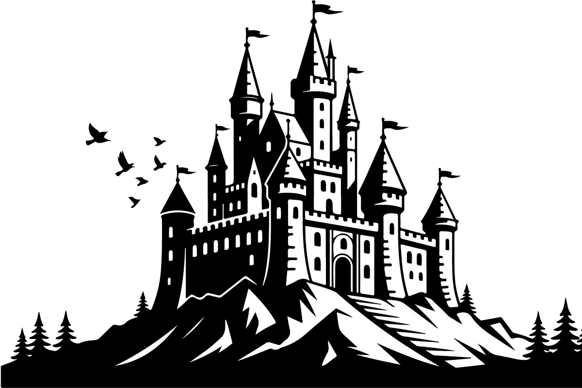 Medieval Castle Bundle, an Illustration by jahid234 (Photo 4 of 9)
